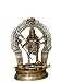 Powerful Goddess Kali Devi Meditation Altar Idol- Brass Sculpture 10"