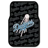 MLB Los Angeles Dodgers Two-Pack Front Car Floor Mat