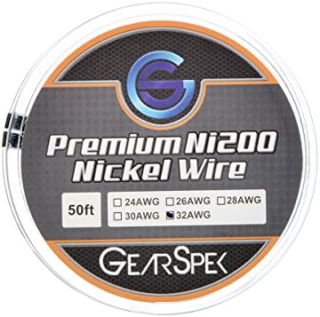 NEW!!! GearSpek| Premium Ni200 Nickel Wire 50ft |32 gauge