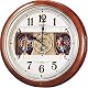 SEIKO CLOCK (セイコークロック) 掛け時計 ウエーブシンフォニー 電波時計 ツイン・パ からくり RE559B