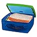 Fit & Fresh Kids' Football Reusable Sandwich Container