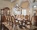 Kitchen & Housewares : Universal Furniture 4096 Series Villa Cortina Double Pedestal Table Dining Set