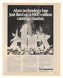 1977 IC Industries Abex Thermax Alloy Castings Print Ad