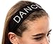 DANCE Rhinestone Cotton Stretch Headband From Funny Girl Designs