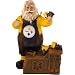 Pittsburgh Steelers Workshop Santa Christmas Tree Ornament by Memory Company