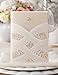 Doris Home Vertical Laser Cut Wedding Invitation Cards Kit with White Hollow Flora 1 Piece