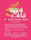 Supreme Edible Image Print on Icing Sheets 24 Sheets Letter Size