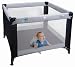 Babysun - AC705 - Lit Parc - 100x100 cm + Sac de Transport - Marine / Gris