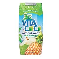Vita Coco Coconut Water with Pineapple, 11.2-Ounce Tetra Paks (Pack of 12)