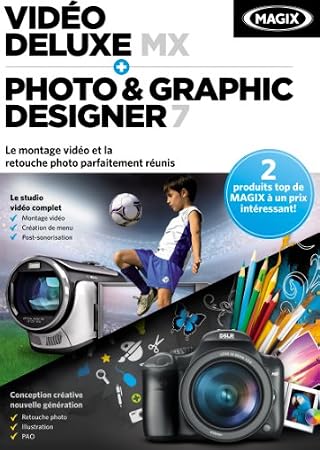 Magix Vidéo Deluxe MX + Photo & Graphic Designer 7