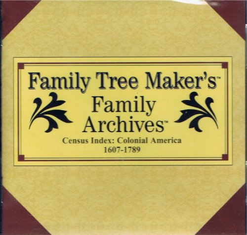 Colonial America, Census Index, 1607-1789(family Archives)