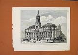 ST VEDASTS RITUAL CASTE HOLLOWAY GAOL c1880 OLD PRINT