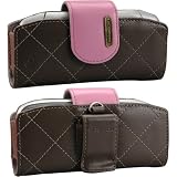 TMobile Brown and Pink Horizontal Pouch for Sidekick III