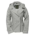 Surplus Damen Pea Coat Marine Mantel