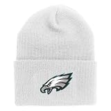 NFL Men's End Zone Cuffed Knit Hat - K010Z (Philadelphia Eagles, One Size Fits All)