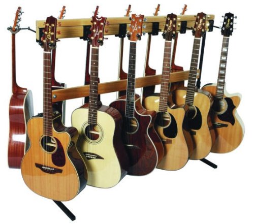 Hardwood Acoustic Guitar Rack Adjustable