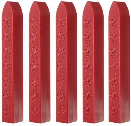 Aisster 5Pcs Manuscript Sealing Wax Stick Traditional Postable Decor Invitations Envelope Letter by Aisster