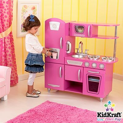 KidKraft 53179 Pink Vintage Kitchen