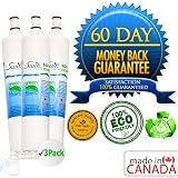 Whirlpool 4396510P Certified Green Refrigerator Water Filter 3 Pack