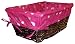 Raspberry Swirl Basket with Liner