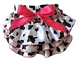 (ビグッド)Bigood ベビートレーニングパンツ 女の子 赤ちゃん パンツ ブルマ フリル フリフリ 可愛い ショートパンツ 肌着 記念写真 出産祝い リボン S