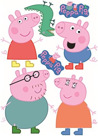 Findyou Peppa Pig Children Room'S Bedroom Kindergarten Background Wall Stickers