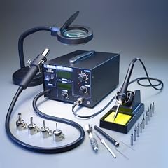 Cheap "X-TRONIC" MODEL #4040 - 4000 SERIES - SMD - ESD SAFE - 2 in 1 Digital Hot Air Rework & Soldering Iron Station - 4 Hot Air Gun Tips - 10 Asst. Solder Tips - 1 Extra Hot Air Heating Element - 1 Extra Solder Gun Heating Element & 5X MAGNIFYING LAMP!!! Price