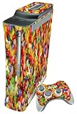 XBOX 360 Jelly Bean DIGIWRAP Skin & 2 Matching Controller Skins