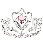 Diamanté & Jewel Heart Tiara