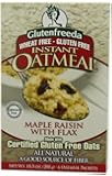 Glutenfreeda's Instant Oatmeal, Maple Raisin, 6-Count Packets 10.2 oz. ( 288g).  (Pack of 8)