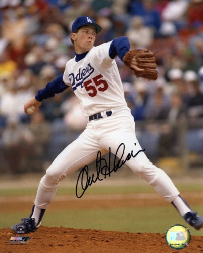 Orel Hershiser Los Angeles Dodgers Autographed 8x10 Photograph