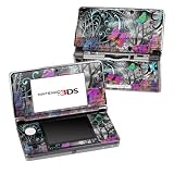 Butterfly Wall Design Decorative Protector Skin Decal Sticker for Nintendo 3DS Portable Game Device
