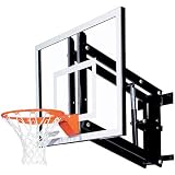 Goalsetter GS48 Adjustable Glass Wall Mounted Basketball Hoop