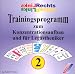 Trainingsprogramm 2. Zum Konzentrationsaufbau und fuer Legastheniker. CD-ROM