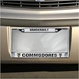 Vanderbilt Commodores Chrome License Plate Frame