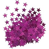 Metallic Pink Star Confetti