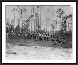 Historic Print (L): The John L. Sullivan and Jake Kilrain fight - Richburg, Miss., Monday, July 8th, 1889 -