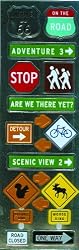 Martha Stewart Crafts Stickers, Road Signs