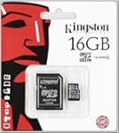 Kingston Carte m�moire microSDHC avec...