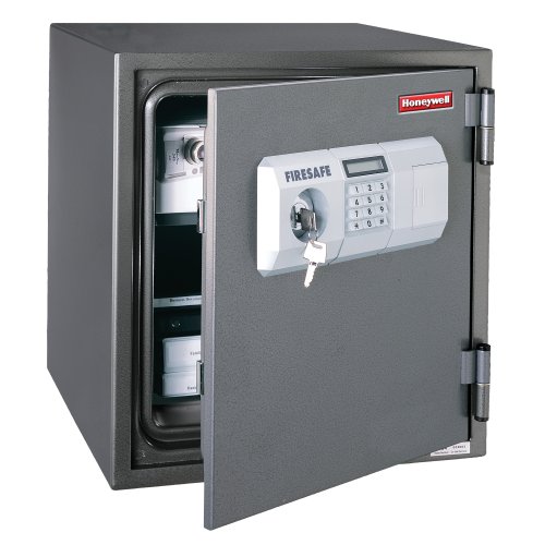 Honeywell 2084D 1-Hour Steel Fire Safe with Digital Lock, 1.22 Cubic Foot, Gray