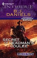 Secret of Deadman's Coulee (Whitehorse, Montana #1) (Larger Print Harlequin Intrigue Series #996)