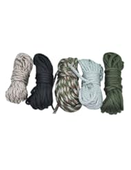 Sports: Mandala Crafts? Paracord Kit Black, Woodland, ACU, Desert Camo, and Olive Drab for Paracord Projects - Mandala Crafts