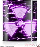 Sony PS3 Skin Radioactive Purple