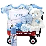 Just for Boys New Baby Shower Gift Basket - Great Gift Idea for Newborns