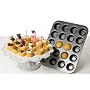 Chicago Metallic 20-Cup Nonstick Tea Cake Pan