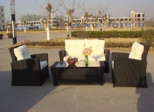 Poly-Rattan Gartenmöbel von PRIME TECH® ‘Modell ENCANTO’