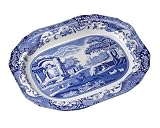 Spode Blue Italian Oval Platter 16 inches