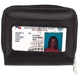 Embassy Genuine Lambskin Leather Accordion Wallet
