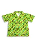 Max and Otto - Boys Short Sleeved Cover-up, Lime, Royal, Orange Red