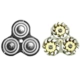 Remington SP 19 Titanium MicroFlex Replacement Heads and Cutters for Titanium Microflex Rotary Shavers, Models R-950, R-960 (Packaging May Vary)